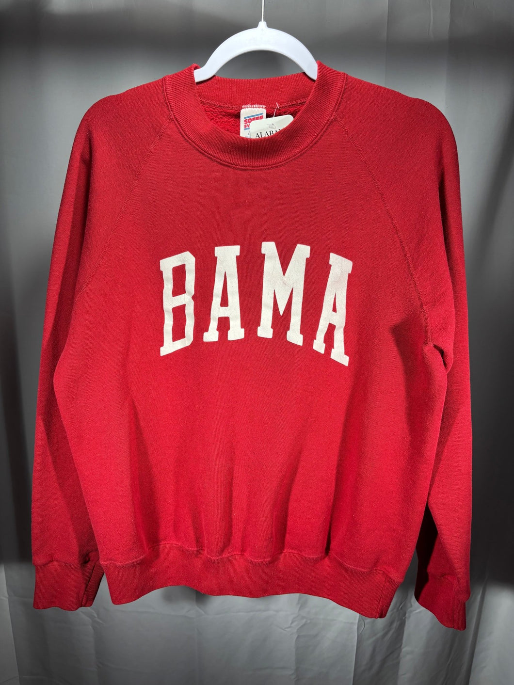 1980s Bama Spellout Crewneck Sweatshirt Medium - Alabama VTG