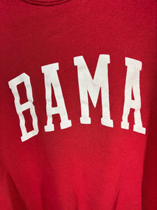 1980s Bama Spellout Crewneck Sweatshirt Medium - Alabama VTG