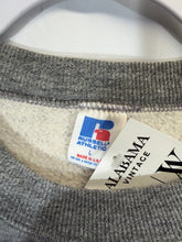 Load image into Gallery viewer, 1980s Bama X Russell Gray Crewneck Sweatshirt Medium - Alabama VTG
