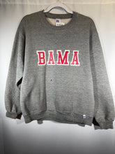Load image into Gallery viewer, 1980s Bama X Russell Gray Crewneck Sweatshirt Medium - Alabama VTG
