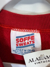 Load image into Gallery viewer, 1980s Bama X Soffe Crimson Spellout Crewneck Sweatshirt Small - Alabama VTG
