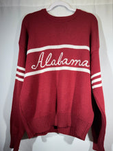 Load image into Gallery viewer, 1980's Cliff Engle Alabama Crimson Sweater Small - Alabama VTG
