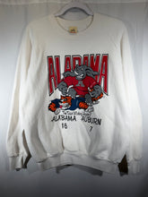 Load image into Gallery viewer, 1990 Iron Bowl Game Day White Crewneck Sweatshirt S/M - Alabama VTG
