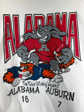 Load image into Gallery viewer, 1990 Iron Bowl Game Day White Crewneck Sweatshirt S/M - Alabama VTG
