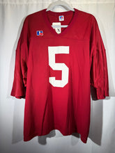 Load image into Gallery viewer, 1990s Era Alabama X Russell Team Issued 5 Football Jersey XL - Alabama VTG
