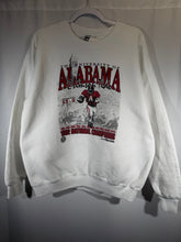 Load image into Gallery viewer, 1992 National Champs X Lee White Crewneck Sweatshirt XL - Alabama VTG
