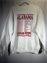 Load image into Gallery viewer, 1992 National Champs X Lee White Crewneck Sweatshirt XL - Alabama VTG
