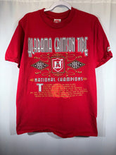 Load image into Gallery viewer, 1992 National Champs X Nutmeg Crimson T-Shirt Medium - Alabama VTG
