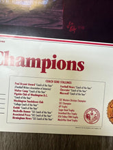 Load image into Gallery viewer, 1993 National Champs X Gene Stallings Poster Print (27”X18”) - Alabama VTG
