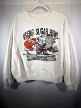 Load image into Gallery viewer, 1993 Sugar Bowl White Crewneck Sweatshirt Boxy L/XL - Alabama VTG
