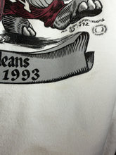 Load image into Gallery viewer, 1993 Sugar Bowl White Crewneck Sweatshirt Boxy L/XL - Alabama VTG

