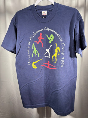 1994 Alabama Gymnastics Camp T-Shirt Medium - Alabama VTG