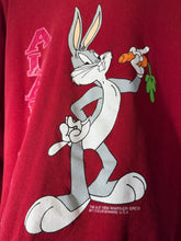 Load image into Gallery viewer, 1994 Bugs Bunny X Alabama Warner Bros Crimson Crewneck Sweatshirt Large - Alabama VTG
