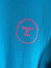 Load image into Gallery viewer, 1994 University of Alabama Project Spy Blue T-Shirt XL - Alabama VTG

