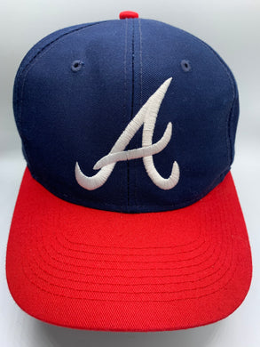 Vintage Atlanta Braves Hat Rare Twins Enterprise Snapback 90s NEW