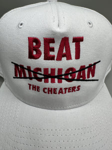 Beat Michigan “The Cheaters” Custom Snapback Hat