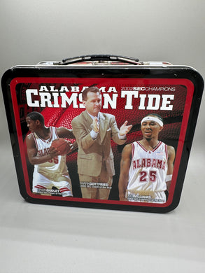 2002 SEC Champs Alabama Basketball Lunch Box - Alabama VTG