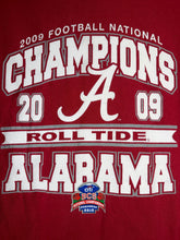 Load image into Gallery viewer, 2009 BCS National Champs Crimson T-Shirt Large - Alabama VTG

