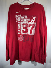 Load image into Gallery viewer, 2009 National Champs X Nike Long Sleeve T-Shirt Large - Alabama VTG
