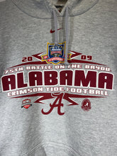 Load image into Gallery viewer, 2009 Sugar Bowl Nike Grey Hoodie Sweatshirt XL - Alabama VTG

