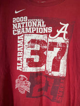 Load image into Gallery viewer, 2010 National Champs Nike Crimson T-Shirt XL - Alabama VTG

