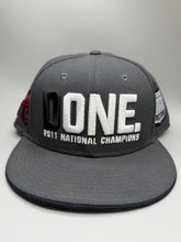 Load image into Gallery viewer, 2011 BCS National Champs "Done" Snapback Hat - Alabama VTG
