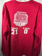 Load image into Gallery viewer, 2011 National Champs Crimson Long Sleeve XL - Alabama VTG
