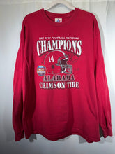 Load image into Gallery viewer, 2011 National Champs Crimson Long Sleeve XL - Alabama VTG
