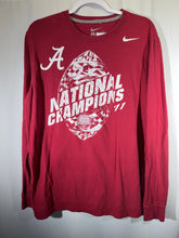 Load image into Gallery viewer, 2011 National Champs Nike Long Sleeve Shirt Medium - Alabama VTG
