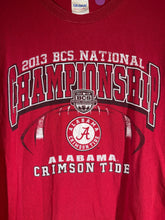 Load image into Gallery viewer, 2013 BCS National Champs Crimson T-Shirt Large - Alabama VTG
