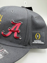 Load image into Gallery viewer, 2015 National Champs Black CFP Snapback Hat NWT - Alabama VTG
