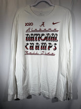 Load image into Gallery viewer, 2020 National Champs White Long Sleeve T-Shirt XL - Alabama VTG
