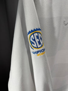 2020 SEC Championship Nike X Alabama Team Issued Quarter Zip Large - Alabama VTG