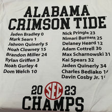 Load image into Gallery viewer, 2023 Alabama Basketball SEC Champs Caricature T-Shirt
