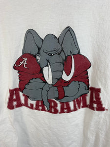 Vintage Alabama Big Al White T-Shirt XXL 2XL