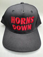 Load image into Gallery viewer, Horns Down Adjustable Custom Game Day Snapback
