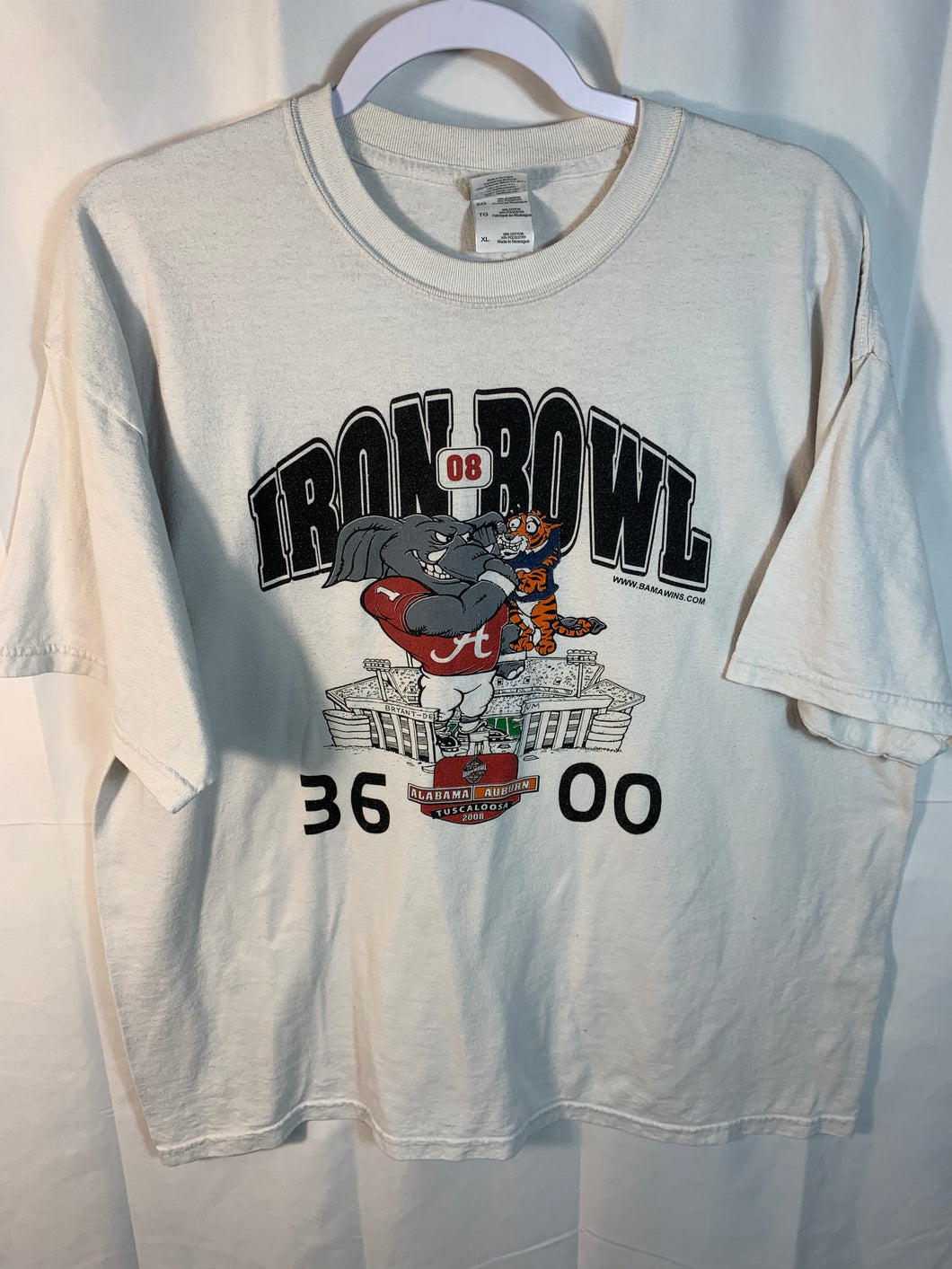 2008 Iron Bowl T-Shirt XL