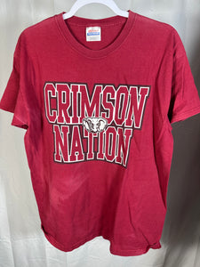 Vintage Alabama Crimson Nation T-Shirt Large