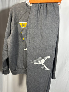 Vintage Nike Boot Crewneck & Sweatpants Large Nonbama