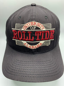 Vintage University of Alabama Black Snapback Hat