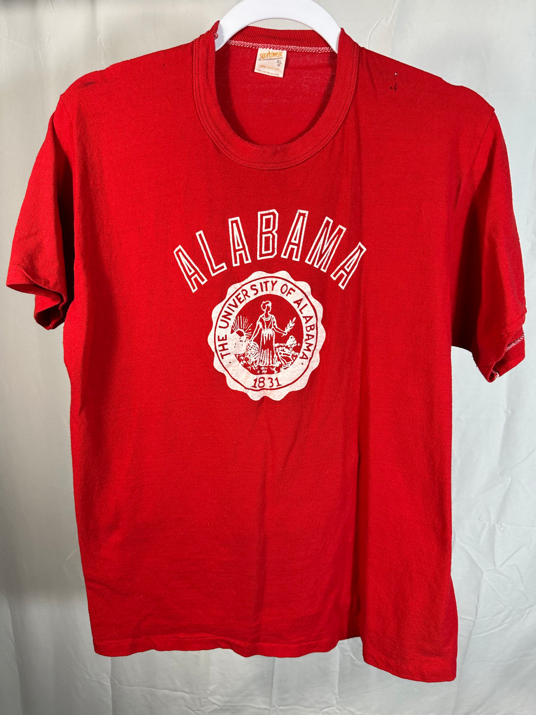 Vintage University of Alabama Crest T-Shirt Medium