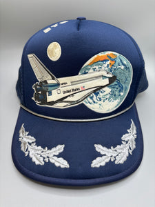 Vintage Nasa Rocket Trucker Nonbama
