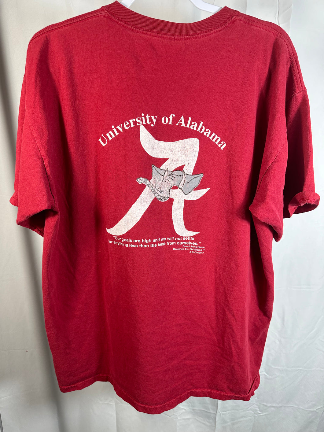 Alabama Y2K Bear Hat T-Shirt XL