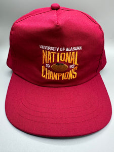 1992 National Champs Zipper Back Hat