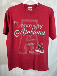 Vintage University of Alabama Red Oak T-Shirt Medium