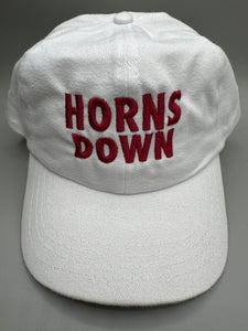 Horns Down Adjustable Custom Game Day Snapback