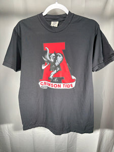 Retro Alabama Black Comfort Colors T-Shirt