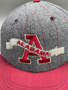 Vintage Alabama Wool Blend Two Tone Strapback Hat