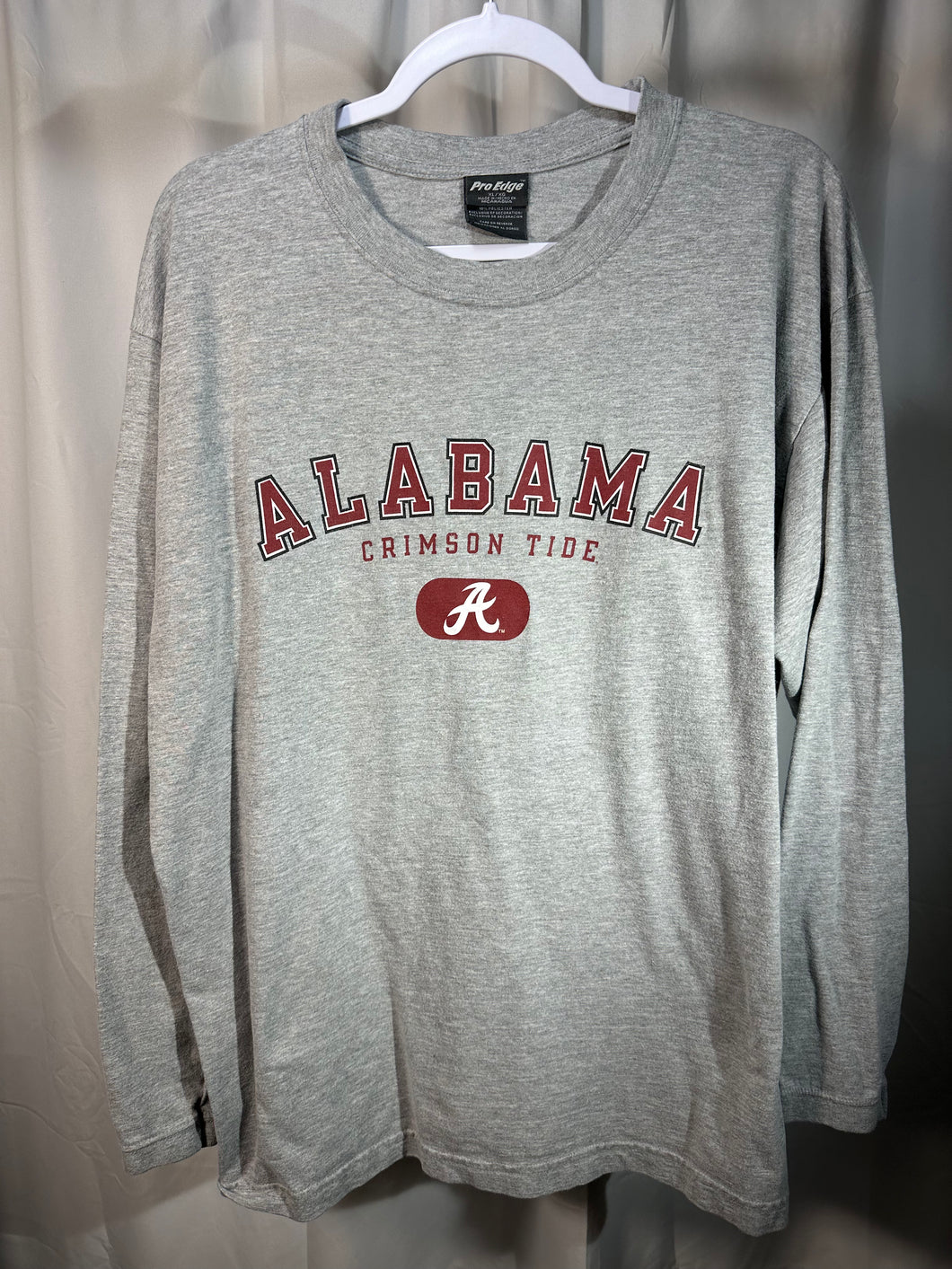 Vintage Alabama Grey Long Sleeve Shirt XL