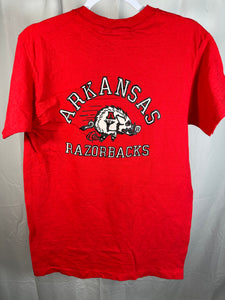 1980 Sugar Bowl X Arkansas Hanes Red T-Shirt Medium